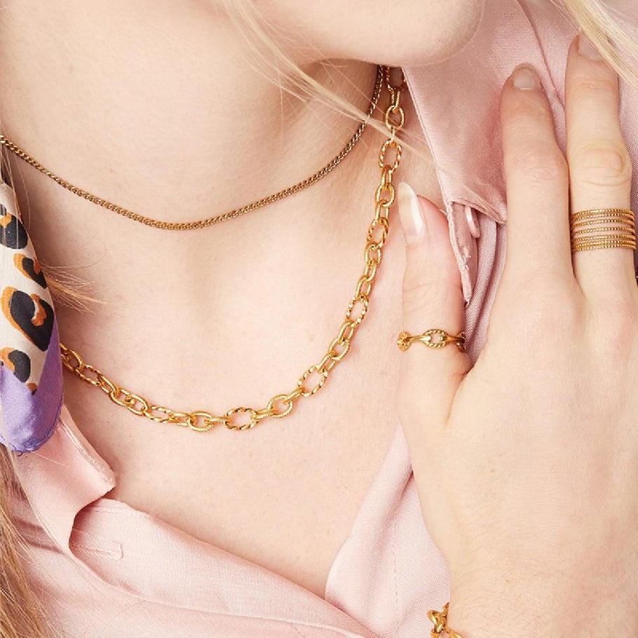 Necklace Criss-cross Picture3